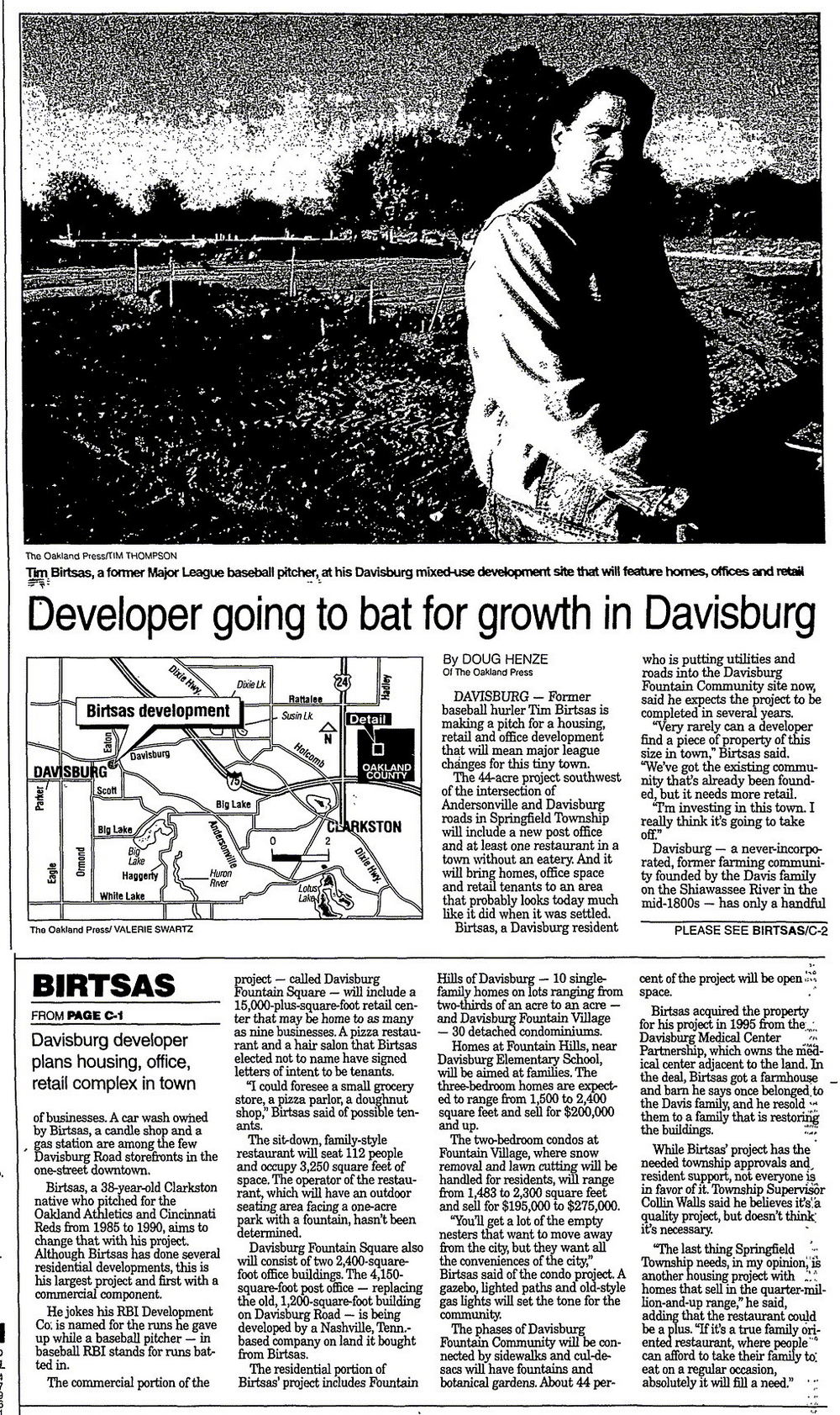 Fountain Square - October 1998 Article
